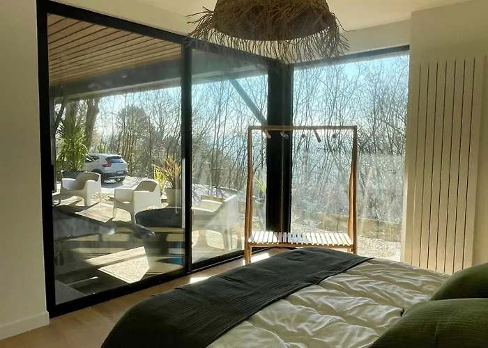 La Corniche, D'architecte Avec Piscine Chauffee 2mn A Houlgate