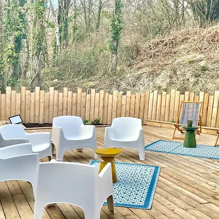 펜션 La Corniche, D'architecte Avec Piscine Chauffee 2mn A *