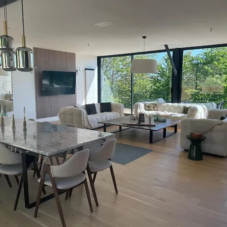 La Corniche, D'architecte Avec Piscine Chauffee 2mn A Feriehus Houlgate